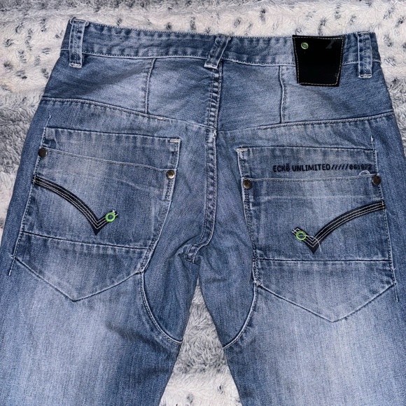 Vintage Men’s Or Women’s ECKO unlimited Jeans! Super dope and men’s 30X30. 🔥🔥 - Picture 6 of 7